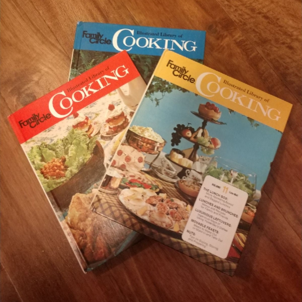 Vintage Family Circle Cookbook Set